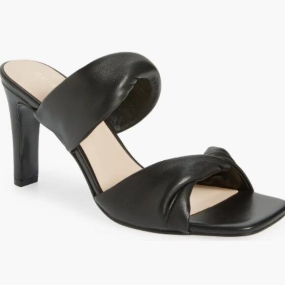Reiss Shoes - Reiss Black Eliza Sandal